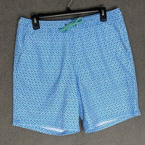 J. Crew Flex Swimwear Men’s Swim Shorts Sz M Trunks Mint‎ Cond